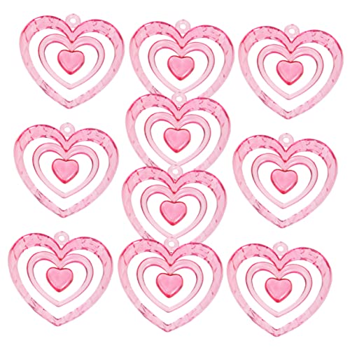 TOYANDONA 10Stücke Teiliges Anhänger DIY Schmuckzubehör für Bastelprojekte zum Dekorieren von Armbändern Schlüsselanhängern und Zartem von TOYANDONA
