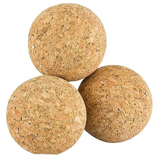 TOYANDONA 10Stücke Tischfußball Bälle Aus Kork Für Tischfußballspiel Holz Ersatzbälle Für Standard Tischkicker Und Erwachsene Spiele Im Innen Und Außenbereich von TOYANDONA