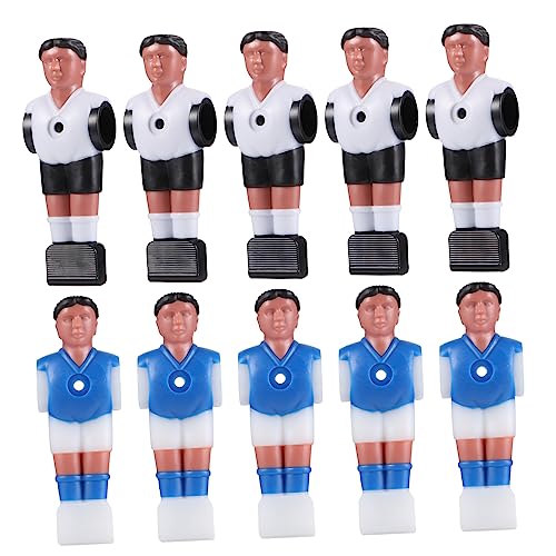 TOYANDONA 10Stücke Tischfußballspieler Figuren Und Tischfußballzubehör Für Spielspaß Für Tischfußballturniere Und Freizeitspiele TOYANDONA 10Stücke Tischfußballspieler Figuren Und Tischfußballzubehör Für Spielspaß Für Tischfußballturniere Und Freizeitspiele von TOYANDONA