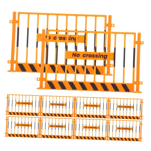 TOYANDONA 10stücke Teiliges Bauspielset Mit Bauschildern Verkehrssicherheitsspielzeug Für Junge Mädchen Szenenspielset Mit Verkehrssignalen Und Stoppschildern Aus Pädagogisches von TOYANDONA