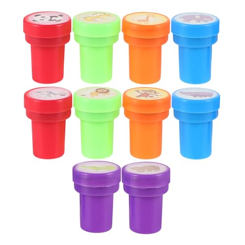TOYANDONA Tierstempel Für Jungen Und Mädchen 10 Stück Stempel Niedliche Tiermusterstempel Dekorative Tagebuchstempel TOYANDONA Tierstempel Für Jungen Und Mädchen 10 Stück Stempel Niedliche Tiermusterstempel Dekorative Tagebuchstempel von TOYANDONA