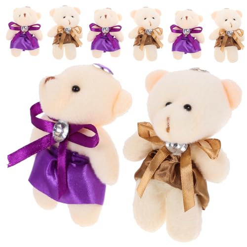 TOYANDONA 10 Stück Tier Schlüsselanhänger Plüschbär Spielzeug Für Dekorationen Charme Für Hochzeit Und Geburtstag TOYANDONA 10 Stück Tier Schlüsselanhänger Plüschbär Spielzeug Für Dekorationen Charme Für Hochzeit Und Geburtstag von TOYANDONA