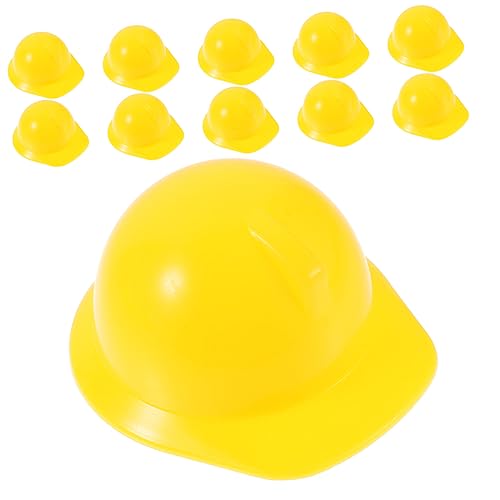 TOYANDONA Puppen-schutzhelm-spielset 10 Stück Mini-schutzhelme Mini-Helm-Spielzeug Für Fantasievolles Spielen von TOYANDONA