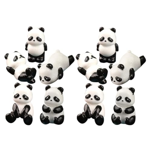 TOYANDONA 10st Panda-mikrolandschaft Plüsch Zwerge Pandas Tiere Panda-puppendekoration Figuren Ausgestopft Haustier Innendekoration Panda-Dekoration Für Den Tisch Panda-Figur Harz TOYANDONA 10st Panda-mikrolandschaft Plüsch Zwerge Pandas Tiere Panda-puppendekoration Figuren Ausgestopft Haustier Innendekoration Panda-Dekoration Für Den Tisch Panda-Figur Harz von TOYANDONA