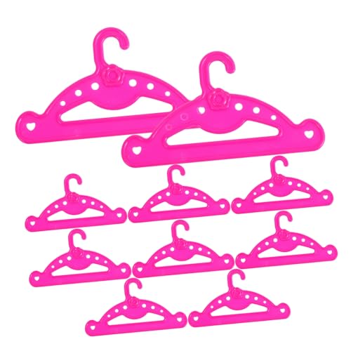 TOYANDONA 10st Puppenaufhänger Kleiderbügel Aus Kunststoff Puppen-Outfit-aufhänger Kleine Kleiderbügel Ornamente Zarte Kleine Kleiderbügel Kleine Kleiderbügel Aufhängen Plastik Rosy TOYANDONA 10st Puppenaufhänger Kleiderbügel Aus Kunststoff Puppen-Outfit-aufhänger Kleine Kleiderbügel Ornamente Zarte Kleine Kleiderbügel Kleine Kleiderbügel Aufhängen Plastik Rosy von TOYANDONA