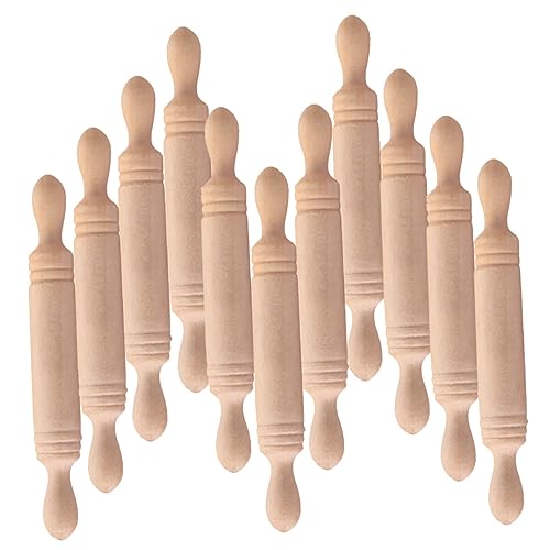 TOYANDONA Mini-Nudelholz Zum Backen Antihaftbeschichtet Holzspielzeug Für Jungen Und Mädchen Für Rollenspiele 11-teiliges Set TOYANDONA Mini-Nudelholz Zum Backen Antihaftbeschichtet Holzspielzeug Für Jungen Und Mädchen Für Rollenspiele 11-teiliges Set von TOYANDONA