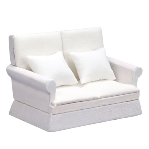 TOYANDONA Dollhouse Puppenhaus Sofa 12 Sofa Öbel Für Puppenhaus Weiße Couch Dekoration Für Szenen Und Rollenspiele Puppenhaus Zubehör Für Kreative Spielstunden TOYANDONA Dollhouse Puppenhaus Sofa 12 Sofa Öbel Für Puppenhaus Weiße Couch Dekoration Für Szenen Und Rollenspiele Puppenhaus Zubehör Für Kreative Spielstunden von TOYANDONA