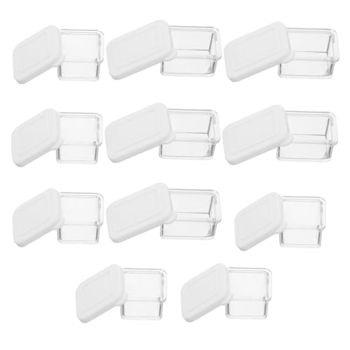 TOYANDONA 12 Sätze Teiliges Miniatur Dollhouse Food Storage Transparente Snackboxen mit Mini Löffel Pädagogisches Rollenspielzubehör für Dekorative Aufbewahrungsboxen für Puppenhaus und TOYANDONA 12 Sätze Teiliges Miniatur Dollhouse Food Storage Transparente Snackboxen mit Mini Löffel Pädagogisches Rollenspielzubehör für Dekorative Aufbewahrungsboxen für Puppenhaus und von TOYANDONA