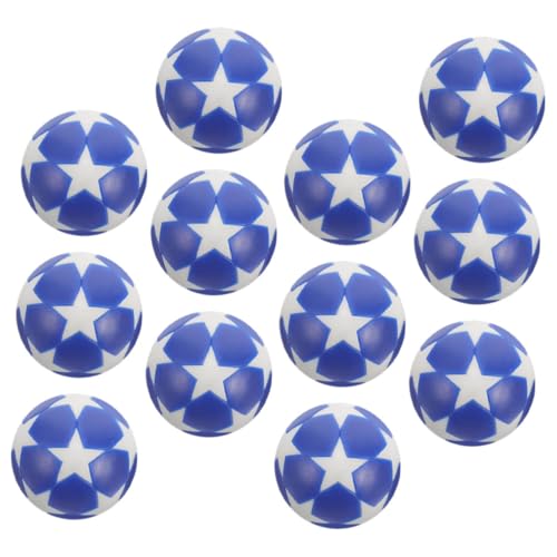 TOYANDONA 12 Stück Kicker Zubehör Tischfussball Tischfußballbälle Mini-Fußball Foosballkugeln Tischfußball-Spielbälle Kickertischteile Tischkugel Fußbälle für Spiele Kleiner Fußball Plastik von TOYANDONA