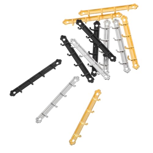 TOYANDONA 12 Stück Klebe Haken für DIY Projekte für Modellhäuser Puppenhaus Dekoration und Kleine Bastelarbeiten Einfach Anzubringen ohne Bohren TOYANDONA 12 Stück Klebe Haken für DIY Projekte für Modellhäuser Puppenhaus Dekoration und Kleine Bastelarbeiten Einfach Anzubringen ohne Bohren von TOYANDONA