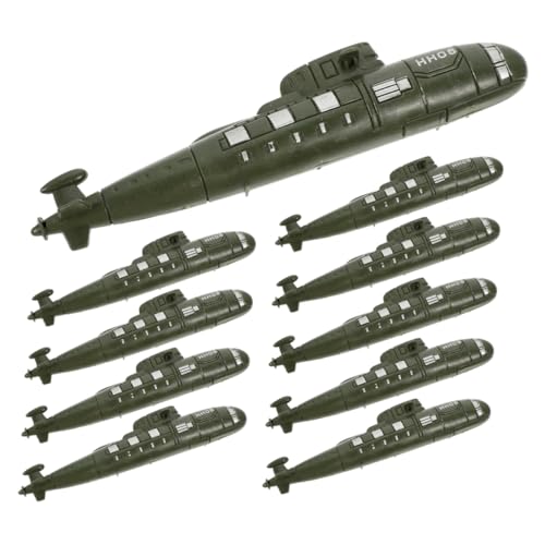 TOYANDONA 12 Stück Kleine Boot Modelle Simulierte Militärsubmarine Figuren für Desktop und Lernmaterial für Submarin Interesse TOYANDONA 12 Stück Kleine Boot Modelle Simulierte Militärsubmarine Figuren für Desktop und Lernmaterial für Submarin Interesse von TOYANDONA