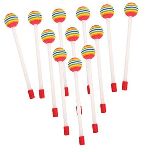 TOYANDONA 12 Stück Lollipop Drumsticks Percussion Sticks Drumsticks Für Schlagzeug Trommelstöcke Babytrommel Kindertrommel Süßigkeiten Kindermusikinstrument Kinderhandtrommel TOYANDONA 12 Stück Lollipop Drumsticks Percussion Sticks Drumsticks Für Schlagzeug Trommelstöcke Babytrommel Kindertrommel Süßigkeiten Kindermusikinstrument Kinderhandtrommel von TOYANDONA