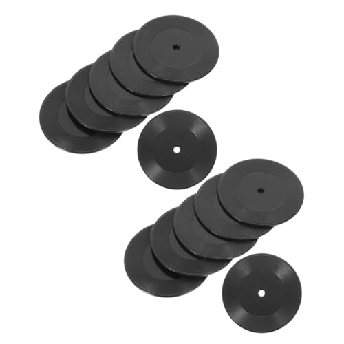 TOYANDONA 12 Miniatur-schallplattenmodelle Schallplatten Für Puppenhäuser Mini-geräte Zur Heimdekoration Ideal Für Musik TOYANDONA 12 Miniatur-schallplattenmodelle Schallplatten Für Puppenhäuser Mini-geräte Zur Heimdekoration Ideal Für Musik von TOYANDONA