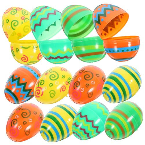 TOYANDONA 12 Stück Osterei Befüllbare Eier Ornamente Eiförmige Schachteln Künstliche Eier Dekorative Eier Eier Süßigkeitenbehälter Party Eier Gastgeschenke Korbfüller Zubehör TOYANDONA 12 Stück Osterei Befüllbare Eier Ornamente Eiförmige Schachteln Künstliche Eier Dekorative Eier Eier Süßigkeitenbehälter Party Eier Gastgeschenke Korbfüller Zubehör von TOYANDONA