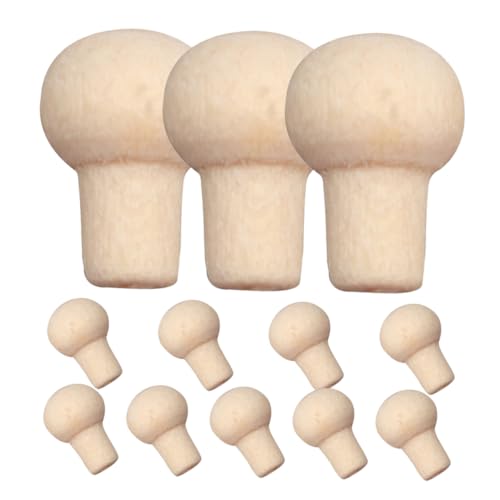 TOYANDONA 12 Stück Puppenhausmöbel klein Mini Machen für Es winzig Mädchen Puppenhaus-Türknöpfe Holz TOYANDONA 12 Stück Puppenhausmöbel klein Mini Machen für Es winzig Mädchen Puppenhaus-Türknöpfe Holz von TOYANDONA