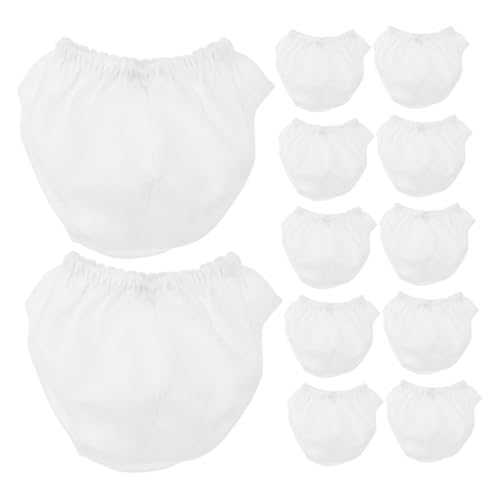 TOYANDONA 12 Stück Puppenunterwäsche Wiederverwendbare und Outfits Waschbare Unterhosen für Rollenspiele und Verkleidung TOYANDONA 12 Stück Puppenunterwäsche Wiederverwendbare und Outfits Waschbare Unterhosen für Rollenspiele und Verkleidung von TOYANDONA