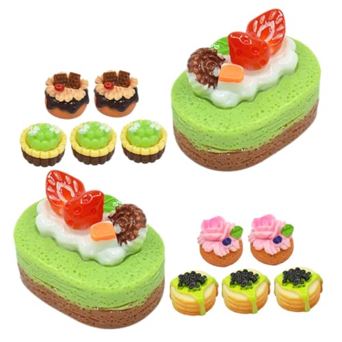 TOYANDONA 12 Stück Simulierter Obstkuchen Imitationskuchen Miniatur Szenenzubehör Dessert Künstliche Kuchenscheibe Miniatur Rollenspielspielzeug Mini Küchenzubehör Gefälschter TOYANDONA 12 Stück Simulierter Obstkuchen Imitationskuchen Miniatur Szenenzubehör Dessert Künstliche Kuchenscheibe Miniatur Rollenspielspielzeug Mini Küchenzubehör Gefälschter von TOYANDONA