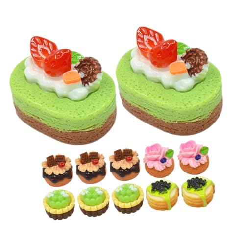 TOYANDONA 12 Stück Simulierter Obstkuchen küchenspielzeug küche -Geburtstagstorte gefälschtes Kuchenmodell Spielzeuge Dessertringe gefälschter Dessertkuchen Mini-Dessert TOYANDONA 12 Stück Simulierter Obstkuchen küchenspielzeug küche -Geburtstagstorte gefälschtes Kuchenmodell Spielzeuge Dessertringe gefälschter Dessertkuchen Mini-Dessert von TOYANDONA