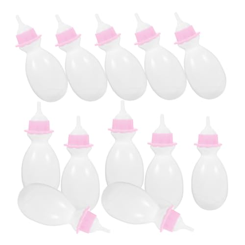TOYANDONA 12 Stück Spielzeugzubehör Puppenflasche Kinderspielzeug Babypuppensachen Requisiten für Kinderrollenspiele Puppenhaus Plastik Weiß TOYANDONA 12 Stück Spielzeugzubehör Puppenflasche Kinderspielzeug Babypuppensachen Requisiten für Kinderrollenspiele Puppenhaus Plastik Weiß von TOYANDONA