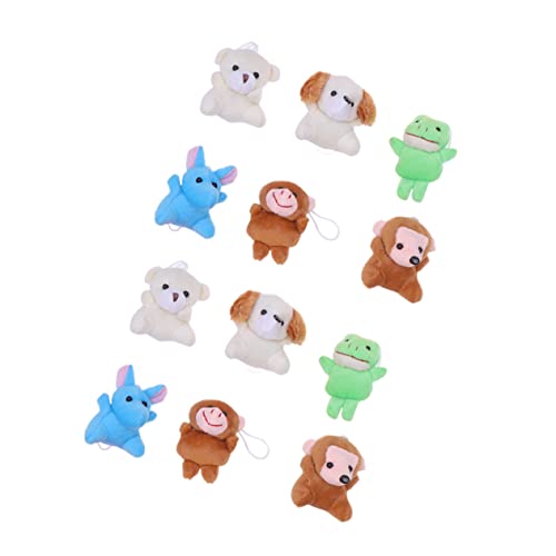 TOYANDONA 12 Stück Taschenanhänger Entzückender Anhänger Mini- Dekoration Hängen Plüschspielzeug TOYANDONA 12 Stück Taschenanhänger Entzückender Anhänger Mini- Dekoration Hängen Plüschspielzeug von TOYANDONA