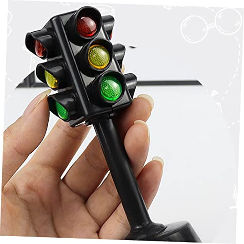 TOYANDONA 12 Stück Teiliges Ampel für Pädagogisches Verkehrszeichen Modell Robustes Lernspielzeug für Verkehrsunterricht Vielseitig Einsetzbar für Sandtisch und Rollenspiele von TOYANDONA