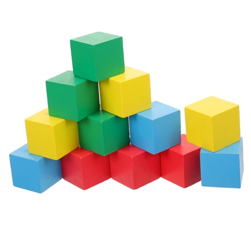 TOYANDONA 12 Stück Teiliges Bunte Holz Bausteine Pädagogisches Stapelspielzeug für Ab Jahren Fördert Kreativität und Räumliches Denken Handliches DIY Bauklötze TOYANDONA 12 Stück Teiliges Bunte Holz Bausteine Pädagogisches Stapelspielzeug für Ab Jahren Fördert Kreativität und Räumliches Denken Handliches DIY Bauklötze von TOYANDONA