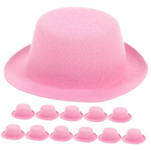 TOYANDONA 12 Stück Teiliges Filz Cowboyhüte in Rosa Leichte Miniatur Hut Deko für Puppenhaus DIY Doll Accessoires Vielseitige Partydekoration für Geburtstage Weihnachten und Western Themen TOYANDONA 12 Stück Teiliges Filz Cowboyhüte in Rosa Leichte Miniatur Hut Deko für Puppenhaus DIY Doll Accessoires Vielseitige Partydekoration für Geburtstage Weihnachten und Western Themen von TOYANDONA