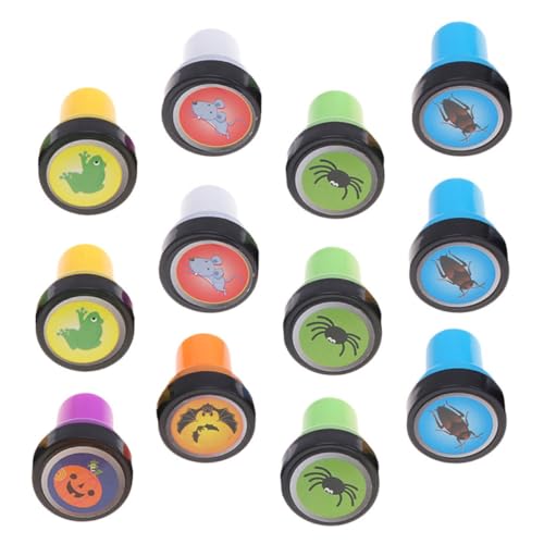 TOYANDONA 12 Stück Teiliges Halloween Stempel mit Kürbis Spinne und Kreative Stempel für Halloween Partys Bastelprojekte und Geschenkgutscheine TOYANDONA 12 Stück Teiliges Halloween Stempel mit Kürbis Spinne und Kreative Stempel für Halloween Partys Bastelprojekte und Geschenkgutscheine von TOYANDONA
