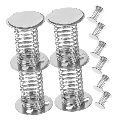 TOYANDONA 12 Stück Teiliges Metallfeder Basen mit Doppelseitigem Kleber Wackelnde Schüttelpuppen Federn für DIY Auto Armaturenbrett und Heimdekoration Vielseitige Federsockel für Kreative von TOYANDONA