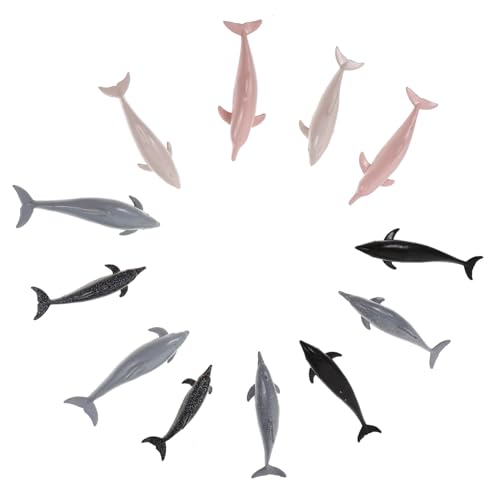 TOYANDONA 12 Stück Teiliges Mini Delfin Figuren Realistische Kunststoff Meeresbewohner Modelle Pädagogisches Kreativität und Lernfähigkeit Dekorativ für Kinderzimmer und Garten TOYANDONA 12 Stück Teiliges Mini Delfin Figuren Realistische Kunststoff Meeresbewohner Modelle Pädagogisches Kreativität und Lernfähigkeit Dekorativ für Kinderzimmer und Garten von TOYANDONA