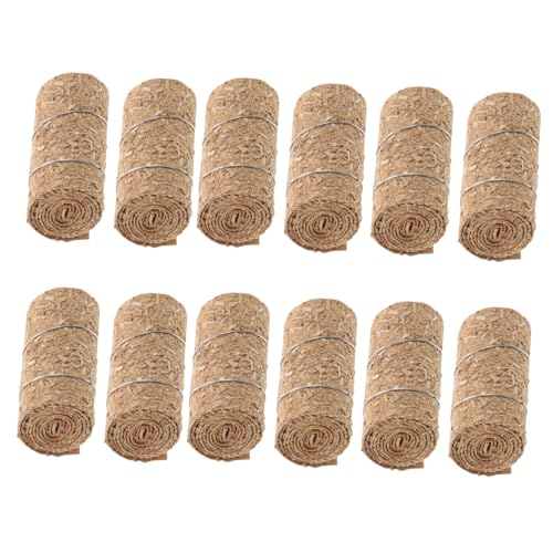 TOYANDONA 12 Stück Teiliges Miniatur Strohballen aus Hochwertigem Naturgetreuem Modellgras für DIY Herbsterntedekoration Vielseitig für Puppenhäuser Garten und Landschaftsmodelle Geeignet TOYANDONA 12 Stück Teiliges Miniatur Strohballen aus Hochwertigem Naturgetreuem Modellgras für DIY Herbsterntedekoration Vielseitig für Puppenhäuser Garten und Landschaftsmodelle Geeignet von TOYANDONA