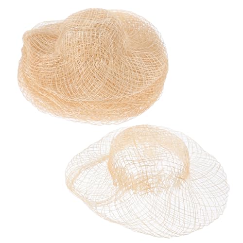 TOYANDONA 12 Stück Teiliges Miniatur Strohhüte Geflochtene Kleine Puppenhüte Leicht Realistisch Für DIY Bastelarbeiten Mini Doll Craft Zubehör von TOYANDONA