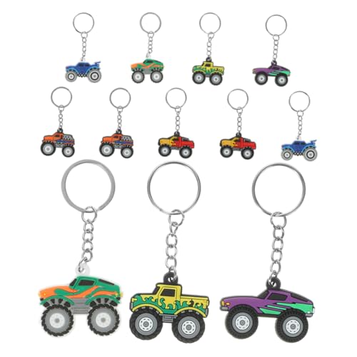 TOYANDONA 12 Stück Teiliges Niedliche Offroad Auto Schlüsselanhänger Langlebige Mini Schlüsselringe aus Robustem Material Vielseitig Tragbar an Rucksack oder Tasche Perfektes für Alltag und TOYANDONA 12 Stück Teiliges Niedliche Offroad Auto Schlüsselanhänger Langlebige Mini Schlüsselringe aus Robustem Material Vielseitig Tragbar an Rucksack oder Tasche Perfektes für Alltag und von TOYANDONA