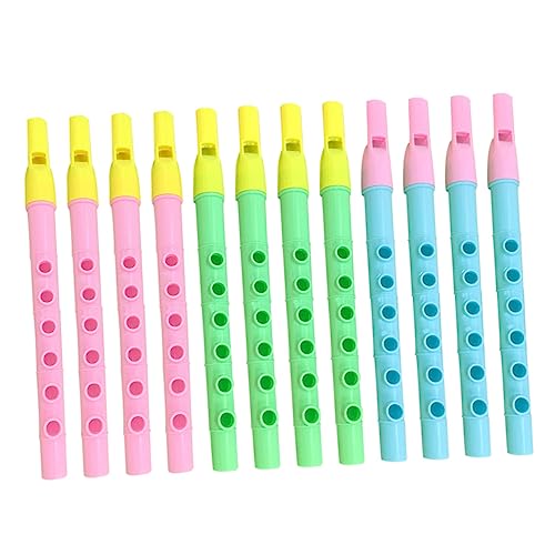 TOYANDONA 12 Stück Teiliges Set Bunte Blockflöten für Anfängerfreundliches Musikinstrument aus Fördert Musikalische Koordination und Handgeschicklichkeit Zufällige Farbe Zufällige Farbe TOYANDONA 12 Stück Teiliges Set Bunte Blockflöten für Anfängerfreundliches Musikinstrument aus Fördert Musikalische Koordination und Handgeschicklichkeit Zufällige Farbe Zufällige Farbe von TOYANDONA