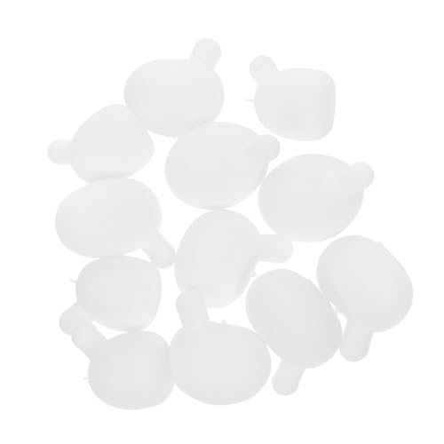 TOYANDONA 12 Stück Teiliges Silikon Squeeze Bubble Inserts für DIY Blasenpuppen Groß Mittel Klein Wiederverwendbare Flexible Ball Einsätze für Erwachsene Einfach zu Befüllen Installieren von TOYANDONA