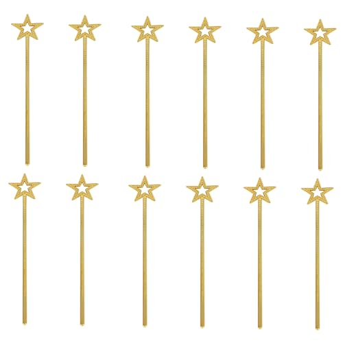 TOYANDONA 12 Stück Teiliges Stern Zauberstab Glitzernde Feenstäbe für Prinzessin Engel Kostüm Requisiten für Geburtstag Halloween Weihnachten Partyspiele und Rollenspiele TOYANDONA 12 Stück Teiliges Stern Zauberstab Glitzernde Feenstäbe für Prinzessin Engel Kostüm Requisiten für Geburtstag Halloween Weihnachten Partyspiele und Rollenspiele von TOYANDONA