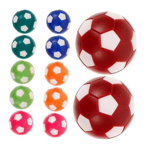 TOYANDONA 12 Stück Teiliges Tischfußball Bälle Ersatzbälle für Tischkicker Langlebige und Präzise Spielbälle Interaktive Gesellschaftsspiele Am Tisch von TOYANDONA