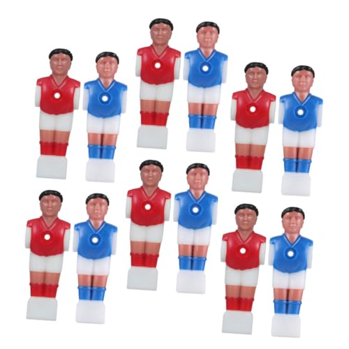 TOYANDONA 12 Stück Teiliges Tischkicker Figuren Kunststoff Blau Rot Farbige Fußballspieler Ersatzteile Werkzeugfreie Montage Langlebig und Kompakt für Familien und Freizeitspiele TOYANDONA 12 Stück Teiliges Tischkicker Figuren Kunststoff Blau Rot Farbige Fußballspieler Ersatzteile Werkzeugfreie Montage Langlebig und Kompakt für Familien und Freizeitspiele von TOYANDONA