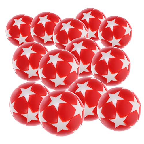 TOYANDONA 12 Stück Tischfußball Bälle Teiliges Kompatibel mit Meisten Tischkicker für Beschädigte Bälle für Unterwegs von TOYANDONA