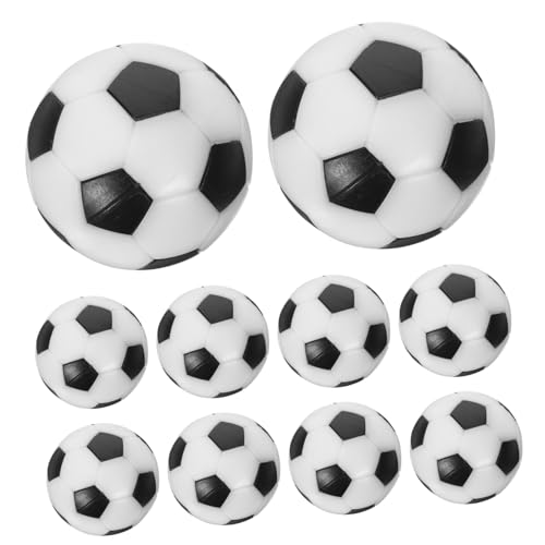 TOYANDONA 12 Stück Tischfußball Jugend Foosball Fußballspiel Ersatzfußballbälle Tischplatte Größe Tischspiel Fußballbälle Kleiner Fußball Miniatur-Fußbälle Mini -Fußbälle Schwarz TOYANDONA 12 Stück Tischfußball Jugend Foosball Fußballspiel Ersatzfußballbälle Tischplatte Größe Tischspiel Fußballbälle Kleiner Fußball Miniatur-Fußbälle Mini -Fußbälle Schwarz von TOYANDONA
