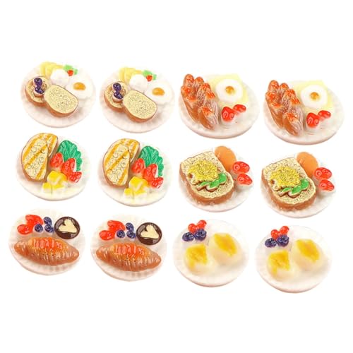 TOYANDONA 12 Stück simuliertes Essen für kinderspielzeug puppenstubenmöbel hühner bastelzeug Lebensmittel torten zubehör Mini-Essen Mini- -Dessert-Modell Harz TOYANDONA 12 Stück simuliertes Essen für kinderspielzeug puppenstubenmöbel hühner bastelzeug Lebensmittel torten zubehör Mini-Essen Mini- -Dessert-Modell Harz von TOYANDONA