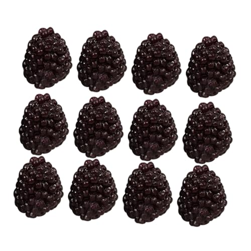 TOYANDONA 12stücke Künstliche Himbeeren Deko Obst Modelle Für Fotografie Küchenregal Spielzeug Naturgetreue Simulation Für Kreative Projekte Und Veranstaltungen von TOYANDONA