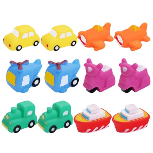 TOYANDONA Badewannenspielzeug Für Kleinkinder 12er-Pack Interessante Quetschspielzeuge Robustes Babybadespielzeug Lustiges Duschspielzeug TOYANDONA Badewannenspielzeug Für Kleinkinder 12er-Pack Interessante Quetschspielzeuge Robustes Babybadespielzeug Lustiges Duschspielzeug von TOYANDONA