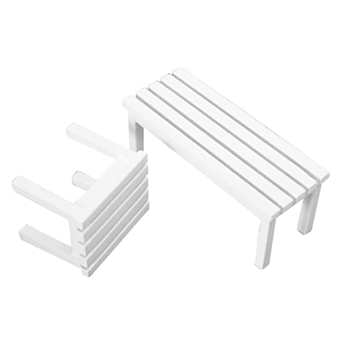 TOYANDONA 12 Weißer Hocker Und Bänke Ideal Zur Dekoration Und Verschönerung Von Häusern von TOYANDONA