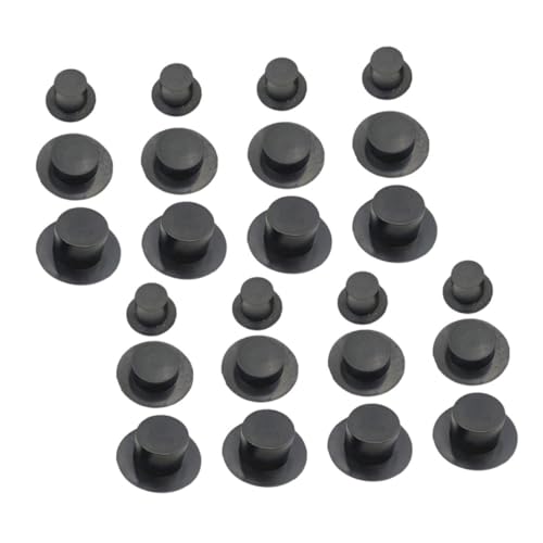 TOYANDONA 120stücke Titel Mini Schneemann Hüte Dekohüte Schwarz Bastelbedarf Für Weihnachtsprojekte Schulprojekte Und Kreative Handarbeiten TOYANDONA 120stücke Titel Mini Schneemann Hüte Dekohüte Schwarz Bastelbedarf Für Weihnachtsprojekte Schulprojekte Und Kreative Handarbeiten von TOYANDONA
