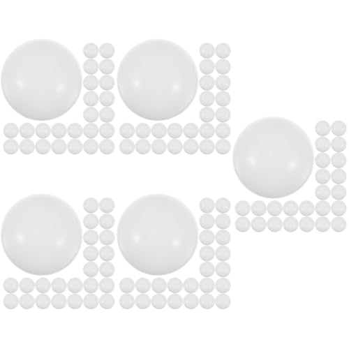 TOYANDONA 125 STK Lotteriekugel Bälle für die Heimparty Billiard Ball Tischtennis Table Tennis Lotterieschein Billardkugeln lustige Lottokugeln weiße Pflückkugeln Glücklich Zahlenball Biel von TOYANDONA
