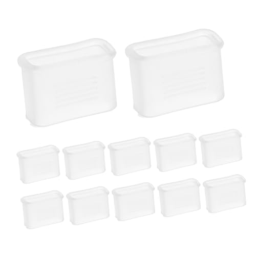 TOYANDONA 12stücke Teiliges Transparente Pfeifenabdeckungen Für Sportpfeifen Ergonomischer Mundgriff Schutz Für Schiedsrichter Trainingspfeifen Für Fußball Und Outdoor-aktivitäten von TOYANDONA