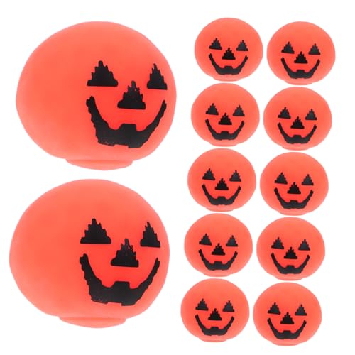 TOYANDONA 12stücke Halloween Kürbis Squeeze Spielzeug Stressabbauende Handball Spielzeuge Für Büro Und Als Partyzubehör Und Geschenkidee Für Halloween TOYANDONA 12stücke Halloween Kürbis Squeeze Spielzeug Stressabbauende Handball Spielzeuge Für Büro Und Als Partyzubehör Und Geschenkidee Für Halloween von TOYANDONA