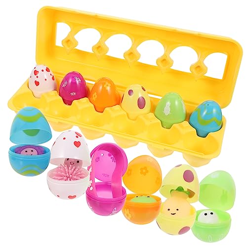 TOYANDONA 12St Osterei-Set aufbwahrungs-box aufbewahrungskorb Spielzeugfiguren easter egg Ostereier mit toy ostern gefülltes ei Ostern-Squeeze- Ostertierspielzeug Plastik TOYANDONA 12St Osterei-Set aufbwahrungs-box aufbewahrungskorb Spielzeugfiguren easter egg Ostereier mit toy ostern gefülltes ei Ostern-Squeeze- Ostertierspielzeug Plastik von TOYANDONA