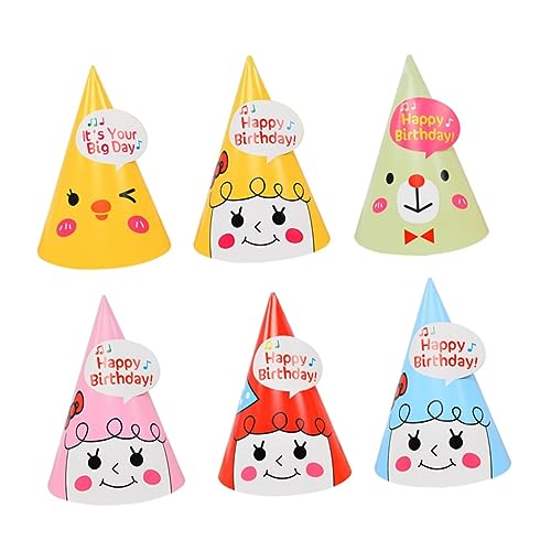 TOYANDONA 12St Partyhüte für kinderparty party paper crown papierkronen birthday decorations Geburtstagsfeierhüte für partytüten kindergeburtstag Kindergeburtstagsmützen TOYANDONA 12St Partyhüte für kinderparty party paper crown papierkronen birthday decorations Geburtstagsfeierhüte für partytüten kindergeburtstag Kindergeburtstagsmützen von TOYANDONA